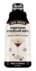 Java House Cold Brew Espresso Cocktail Mix – Premium 100% Arabica Cold Brew Concentrate – Smooth Coffee With French Vanilla Notes – 32oz Bottle (Makes 32 Cocktails)