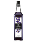 1883 Violet Syrup for Drinks, Made in France, 1 Liter Glass Bottle
