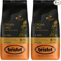 Bristot Crema Oro Italian Espresso Beans | Italian Beans Whole | Medium Roast | 1.1lb/500g (Pack of 2)