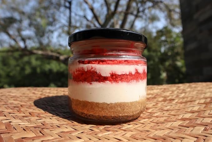 A Blend Above Red Velvet Cake Mix - No-Bake Desserts, All Natural, Vegan, Gluten Free, No MSG - Instant Dessert Mix, Fruit Dip, Bagel Topping, Frosting, Cheesecake Filling - Makes 16 Oz (Pack of 3)