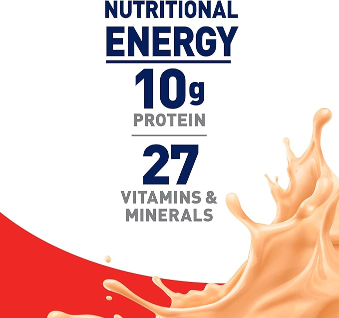 BOOST Original Ready to Drink Nutritional Drinks, Peaches & Creme, 8 Fl Oz (Pack of 24)