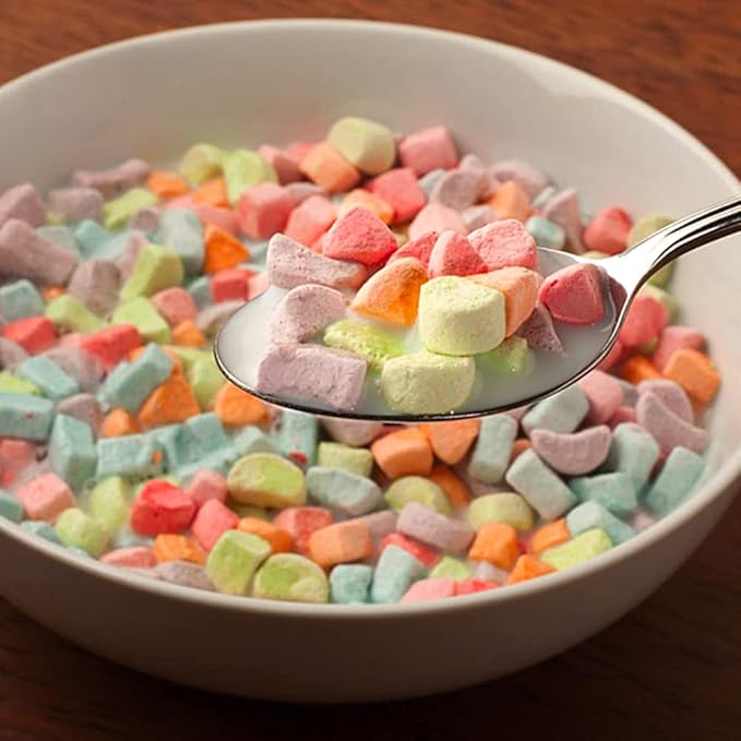 By The Cup Assorted Dehydrated Cereal Marshmallow Bits, 10 oz Bulk Bag