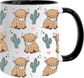Highland Cow Coffee Mug 11oz, Highland Cow Gifts for Women, Cowgirl Stuff