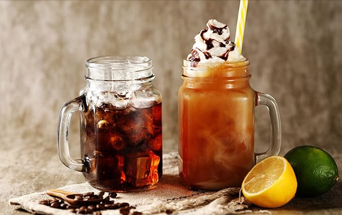 No Mess Cold Brew Coffee Filters - 100 Count Disposable Fine Mesh Brewing Bags for Concentrate/Iced Coffee Maker, French/Cold Press Kit, Hot Tea in Mason Jar or Pitcher, 4 x 6 Inches