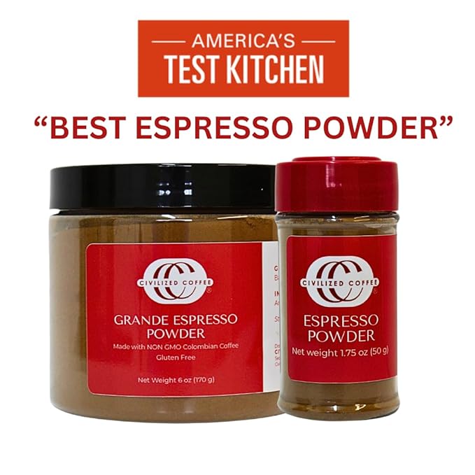 Civilized Coffee Bundle 2 Grande Espresso Powder & 1 Instant Cold Brew Coffee Granules