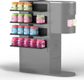 Flavor Storage Holder Compatible With Ninja Thirsti , Side-mounted 4-tier flavore water drops organiser, space-saving design, easy to access,Holds 20 Flavore Water Drops