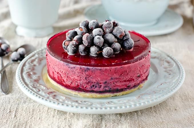 A Blend Above Blueberry Blue No Bake Dessert Mix - All Natural, Gluten Free, No MSG - Instant Dessert Mix, Fruit Dip, Bagel Topping, Frosting, Cheesecake Filling - Easy to Make - 4.2 Oz (Pack of 3)