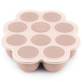 KeaBabies Silicone Food Freezer Trays with Lid, 2oz x 10 Pods Baby Food Storage Containers, Easy Puree Meal Prep, Breast Milk Silicone Freezer Molds, Dishwasher,Microwave Safe,BPA-Free Tray(Dusk)