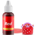 Gel Food Coloring for Cake Decorating - 40g Concentrated Assorted Edible Colors - Vibrant Tasteless Food Dye Professional-Grade Dye for Easter Eggs Fondant Cookies Frosting Royal Icing Baking - Red