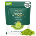 VAHDAM, Japanese Matcha Tea Powder (50 Cups,3.53oz) Sourced from Japan | Authentic Japanese Matcha Green Tea Powder | Classic Culinary Matcha From Japan