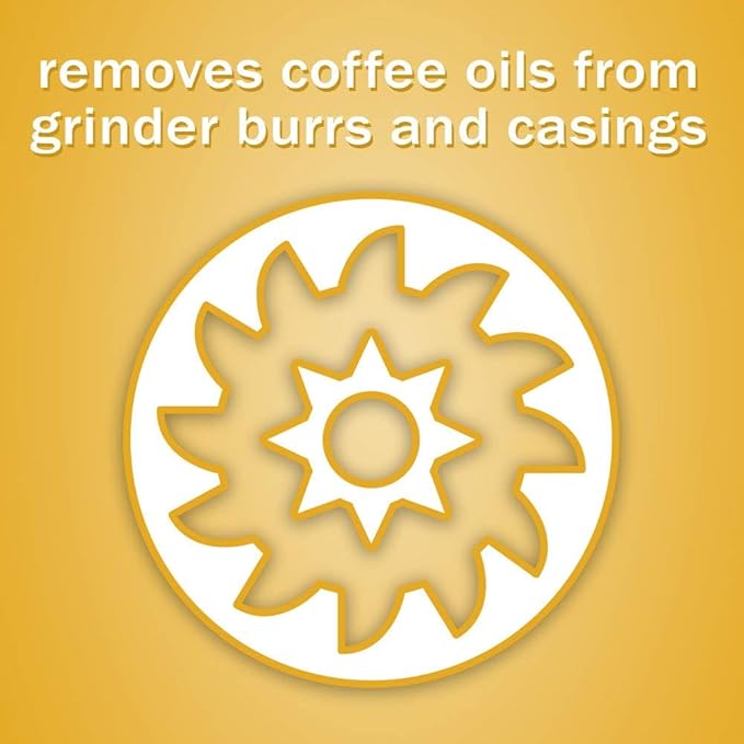 Urnex Full Circle Coffee Grinder Cleaning Tablets - 3 Single Use Packets - Coffee Grinder Cleaner Removes Coffee Residue and Oils