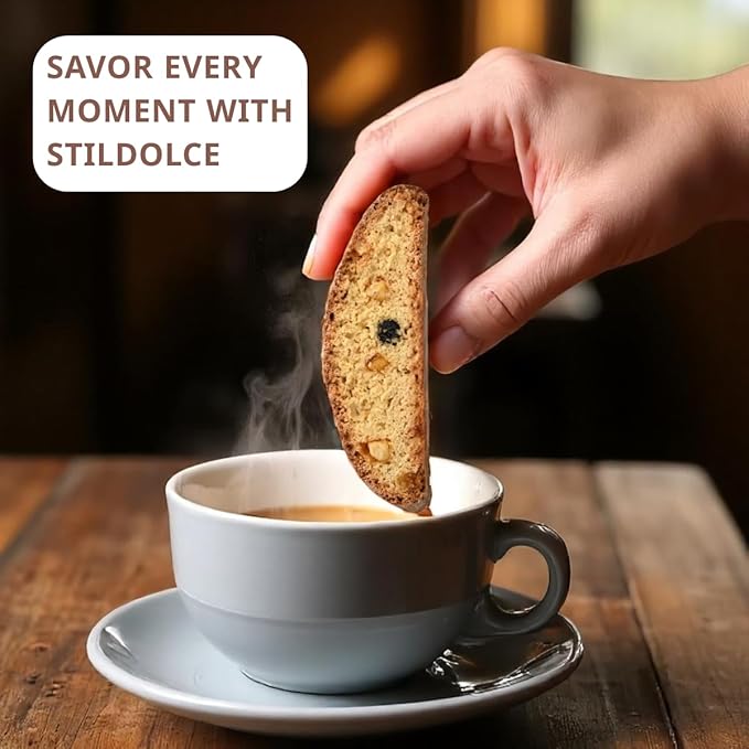 Italian Semi-Soft Fig Biscotti | Made in Tuscany, Italy | Stildolce Traditional Authentic Biscuits