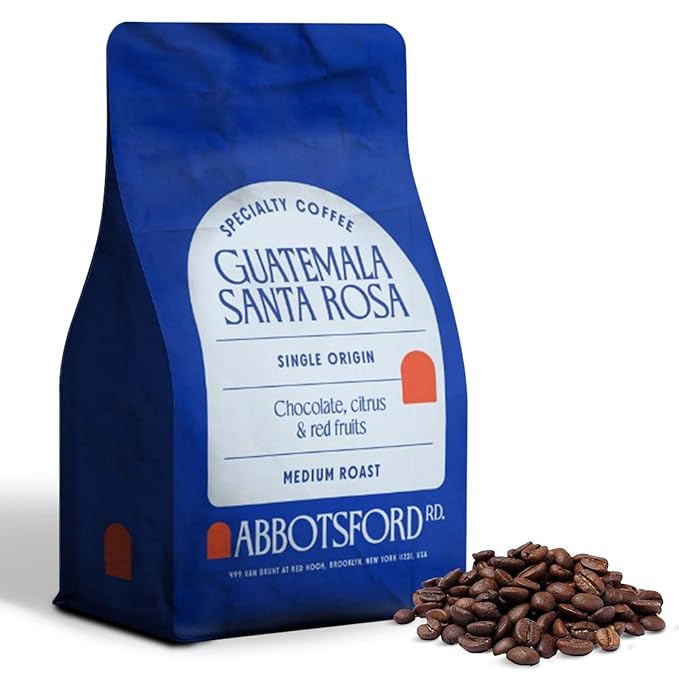 Guatemala Santa Rosa Whole Bean Medium Roast Coffee, 12 oz Specialty Bag, Flavored Whole Bean Coffee with Chocolate, Citrus & Red Fruit Notes, Perfect for Enthusiasts