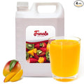 Fanale Premium Flavoring Concentrated Syrup for Bubble Tea 11 lb | Mango Flavor Syrup | for Boba Tea, Smoothies, Slushes, Desserts | 11lb | Pack of 4 | SRP020-CS