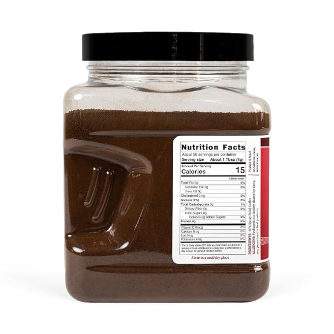 Hoosier Hill Farm Pure Espresso Powder, 8oz (Pack of 2)