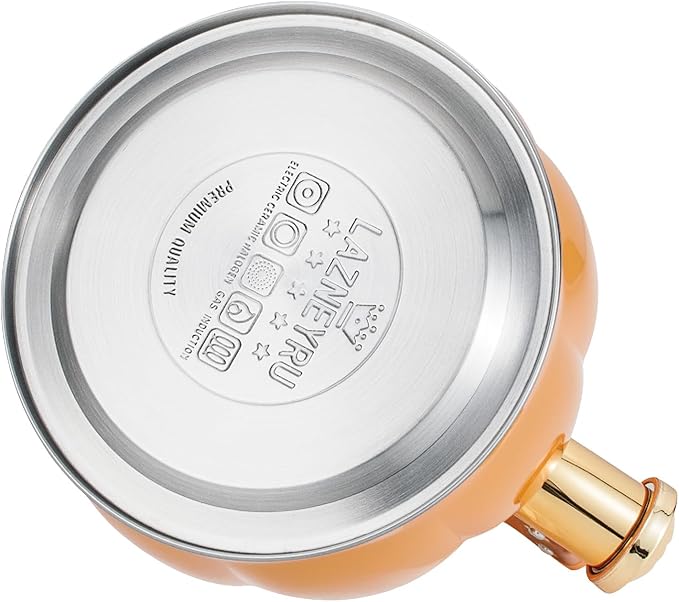 Stainless Steel Tea Kettle for Stove Top Teakettles Stovetop Whistling with Heat Proof Ergonomic Handle 2.5 Quart