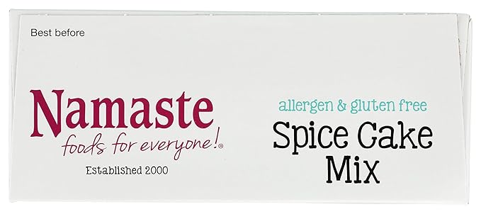 Namaste Foods, Gluten Free Spice Cake Mix, Allergen-Free,26 Oz (Pack of 6)