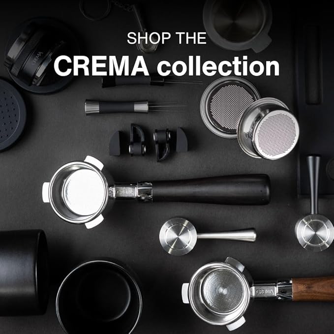 Crema Coffee Products Tamping Mat for Barista Express |Non-Slip Silicone Protection for Countertops & Portafilters|Precision Fit with Drip Tray & Vent Holes|Easy to Clean,Durable Espresso Tamping Pad