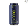 Coaqua Sparkling Coconut Water, 12 Pack, Natural Electrolytes for Hydration, Refreshing Sparkling Electrolyte Drink, Pure Coconut Water Not from Concentrate, Fat Free, 16.9 Fl Oz Cans