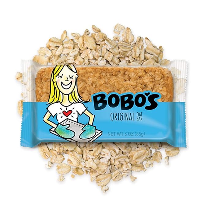Bobo's Oat Bars, Variety Pack, 3 oz Bar (12 Pack), Gluten Free Whole Grain Snack and Breakfast Bar