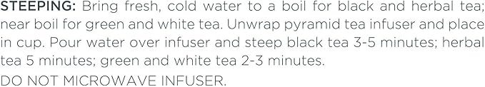 Tea Forte Tea Sampler Presentation Box, 20 Assorted Handcrafted Pyramid Tea Infuser Bags, Tea Tasting Assortment: Black, White, Green, Herbal