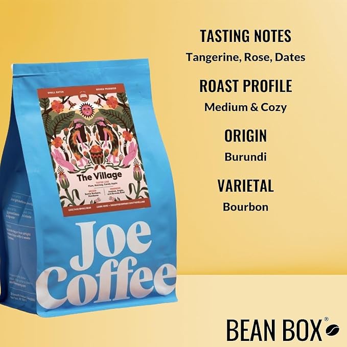The Village - Roasted by Joe Coffee Company - Whole Bean Coffee - 2 Pound Bag