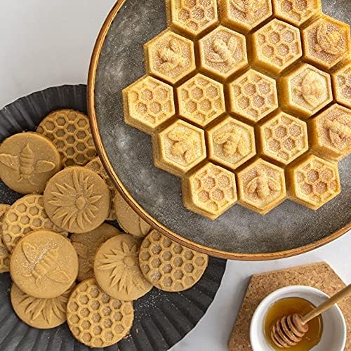 Nordic Ware 01250 Honeybee Cast Cookie Stamps