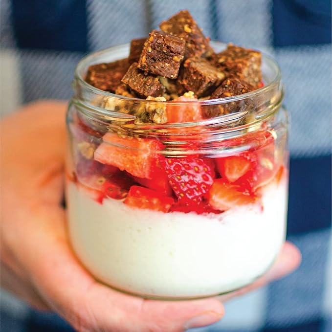 JONESBAR (Peanut Butter & Jelly, 4 Count (Pack of 1)), USDA Organic Fruit & Nut Bar, Non-GMO, Kosher, Vegan, Gluten Free, Simple Snack Bar