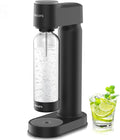 PHILIPS Sparkling Water Maker Soda Maker Soda Streaming Machine Quick Twist for Easy Install, 1L Carbonating Bottle, Soda Water Maker, Compatible with 60L CO2 Carbonator(NOT Included), ADD4901BKOQ/37