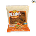 Nadel - NATURALLY DELICIOUS CARROT CAKE Slices, 24 Pack, Sweet Breads & Cakes Back to School lunch snack, breakfast bar