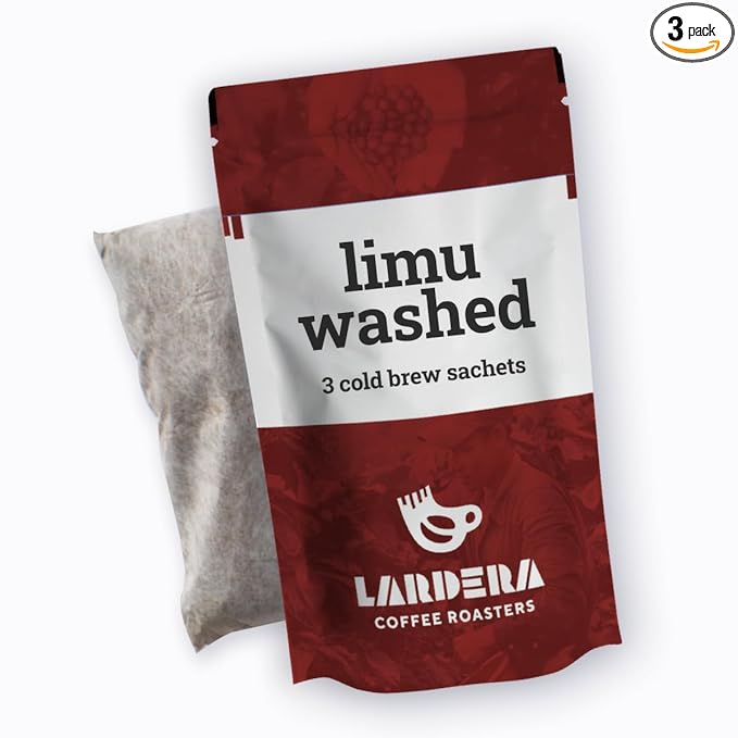 Cold Brew Coffee - Simply Add Water - Makes 3 x 40oz Pitchers of Premium, Ready-to-Drink Coffee. (3 x 40oz, Limu Washed)