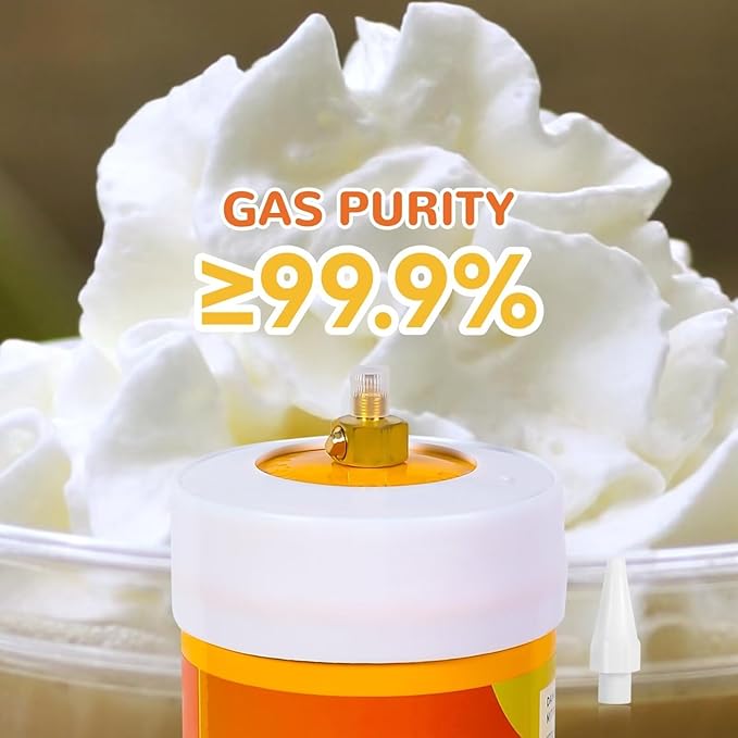 3060g Whipped Cream Chargers 4.5L×2 Cream Charger Food Grade Original Flavor