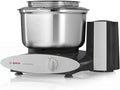 Bosch Universal Plus Stand Mixer with Stainless Steel Bowl with NutriMill Dough Hook Extender Bundle- Black 500 Watt