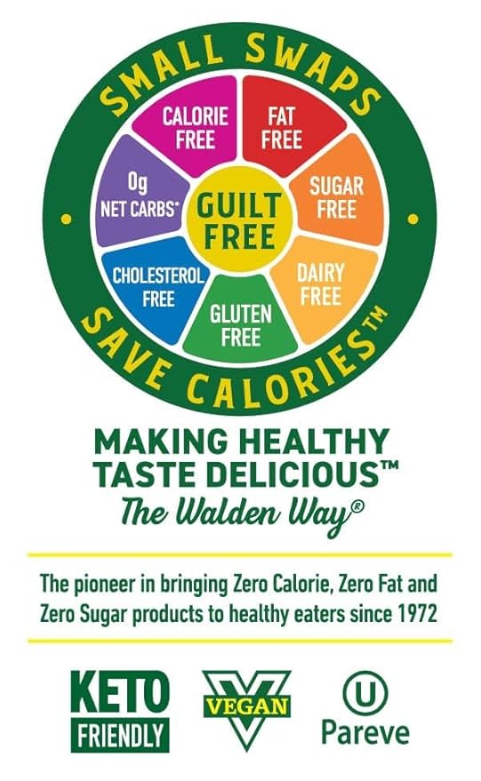 Walden Farms Chocolate Syrup – Perfect for Coffee, Desserts, Ice Cream – Zero Calorie, Sugar-Free, Low Carb, Keto-Friendly, Gluten-Free, Vegan – 12 oz Bottle