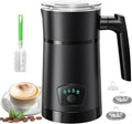 Milk Frother, 4 in 1 Electric Milk Steamer, Hot and Cold Foam Maker, 11.8 oz/350 mL Milk Warmer, Frother for Coffee Latte, Cappuccino, Hot Chocolate, 1 min Fast Frothing, Auto Shut-Off