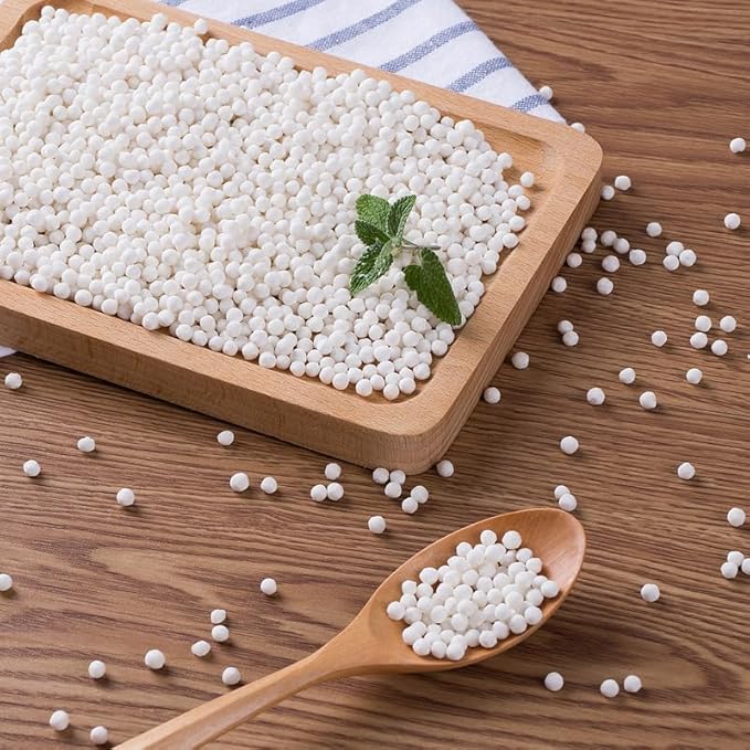 Authentic Thai Small Tapioca Boba Pearls (Sago Balls) from Cassava - Perfect for Bubble Tea, Pudding, Desserts - Gluten-Free, Vegan-Friendly & Flavor-Absorbent - Versatile for Soups and Sauces, Best for Bubble Boba Milk Tea, Tapioca Pudding, Desserts, ...