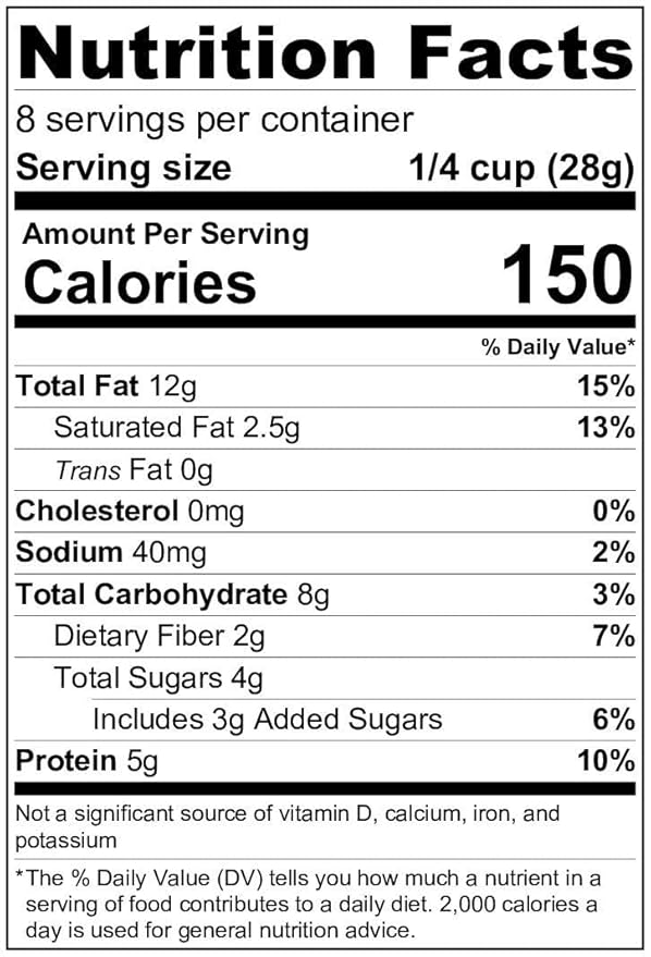 Lark Ellen Farm Vanilla Cinnamon Granola Clusters: Raw, Organic, Vegan. Low Carb, Paleo. Gluten-Free Bites. Healthy Snack, Healthy Breakfast, Cereal or Yogurt 8 oz, 6 Pack