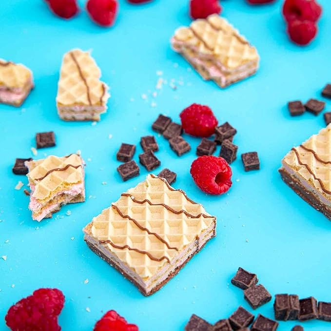 WonderSlim Protein Wafer Snack Bar, Raspberry, 200 Calories, 15g Protein, 0mg Cholesterol (5ct) (Pack of 2)
