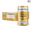 Fever-Tree Tonic Water - Premium Quality Mixer - Refreshing Beverage for Cocktails & Mocktails. Naturally Sourced Ingredients, No Artificial Sweeteners or Colors - 5.1 Fl Oz Cans - Pack of 24