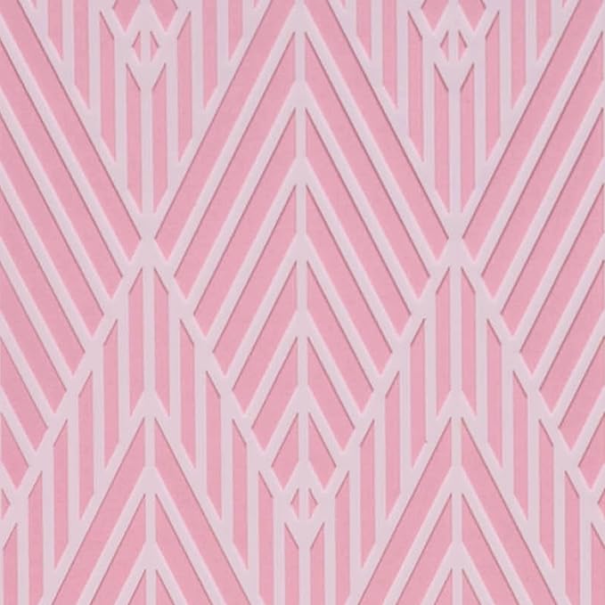 Cake Baking Stencil - Seamless Delicate Pattern for Decorating Tall Double Barrel Cake to Use with Buttercream, Royal Icing, Ganache, Paint, Airbrush (CHEVI)