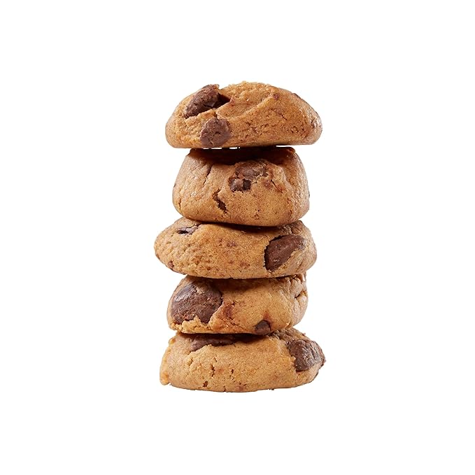 Rule Breaker Vegan & Gluten-Free Cookies | Chocolate Chip Bites | Plant-Based, Dairy, Nut, Soy, Allergen Free, Kosher | Great For School, Office, Pantry | Soft-Baked School Snacks for Kids and Adults (Pack of 6)