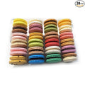 Macaron Box of 24 Assorted French Macaron Flavors