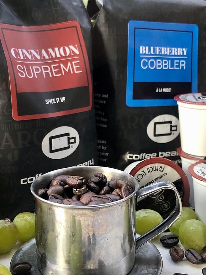 Cinnamon Spice Flavored Coffee SWP Decaf, Specialty Arabica Coffee, Medium Roast, 12 ounce, Automatic Drip (Ground)