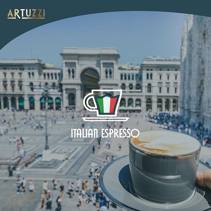 Artuzzi 40ct Coffee Pods Compatible with Nespresso Original Machines | Espresso & Lungo Coffee Capsules | Espresso Variety Pack I Italian Roast I Aluminum & Recyclable