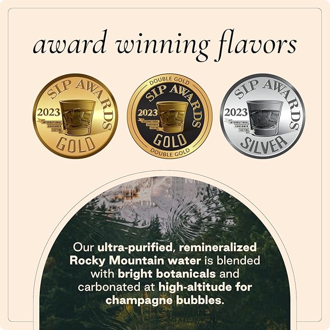 Strongwater Sparkling Spanish Tonic Water - 12 Pack Cans (8.4 Fl Oz Each) - Premium Craft Cocktail Mixer - Orange Blossom Water with Quinine & Tangerine - Real Cane Sugar, No Artificial Flavors