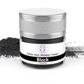 Glitter & Glitz Edible Glitter for Drinks - Premium Drink Glitter Edible Dust for Cocktails, Baking, Brew - Luster Dust and Cocktail Glitter - Edible Glitter for Drinks Decoration (Black, 5Grams)