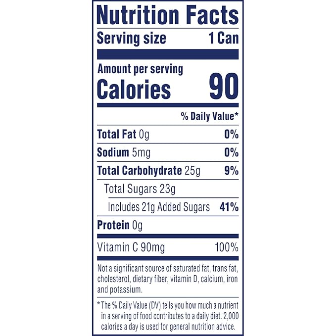 Ocean Spray Cranberry Juice Cocktail, 7.2 oz Cans (Pack of 24)