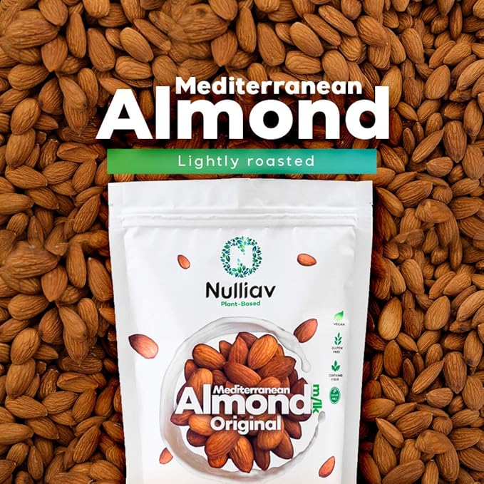 NULLIAV | Mediterranean Almond Milk Powder Original 7.75 Oz.