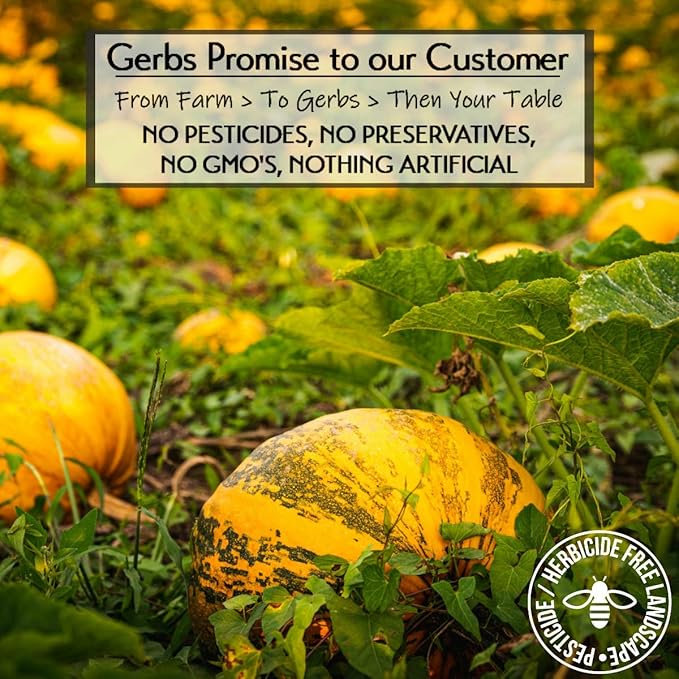 GERBS Pumpkin Seed Meal 1 LB. Premium Grade | Freshly Harvested & Packaged in Resealable Bulk Bag | Non-GMO, Keto & Paleo | Heart healthy, Natural Sleep Aid & antioxidant rich | Gluten Peanut Free