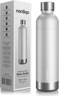 Stainless Steel Carbonating Bottle 33 oz | Compatible with Aarke Carbonator 3 (Exl. Pro), Sodastream (Excl. model Aqua Fizz + Jet) and many others | Dishwasher Safe, No Expiration Date